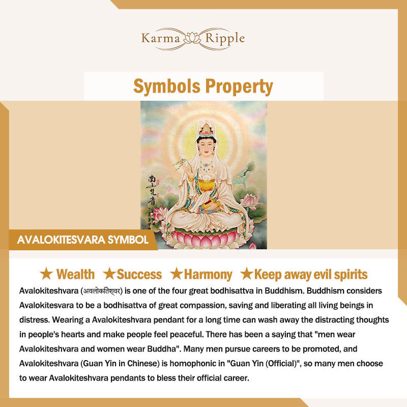 KarmaRipple's Qinan Agarwood Avalokitesvara Yellow God of Wealth Strength Bead Pendant Necklace p5