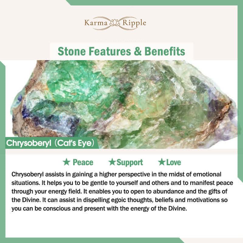 KarmaRipple's Cat's Eye Butterfly Talisman Love Bracelet p7