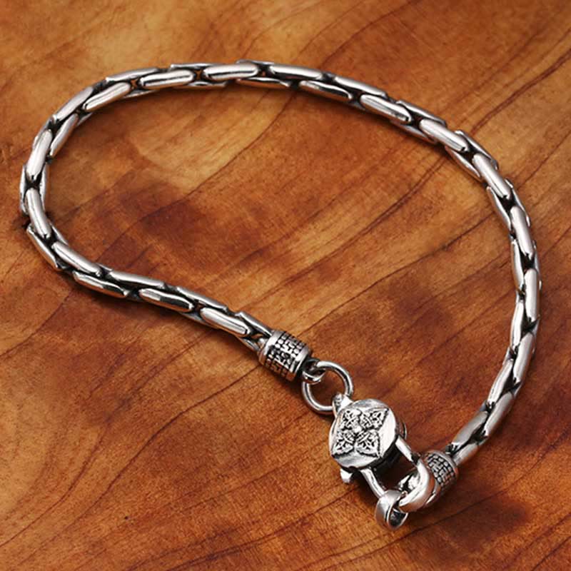 KarmaRipple's Tibetan Double Dorje Om Mani Padme Hum Buddha Swastika Vajra Strength Bracelet p8