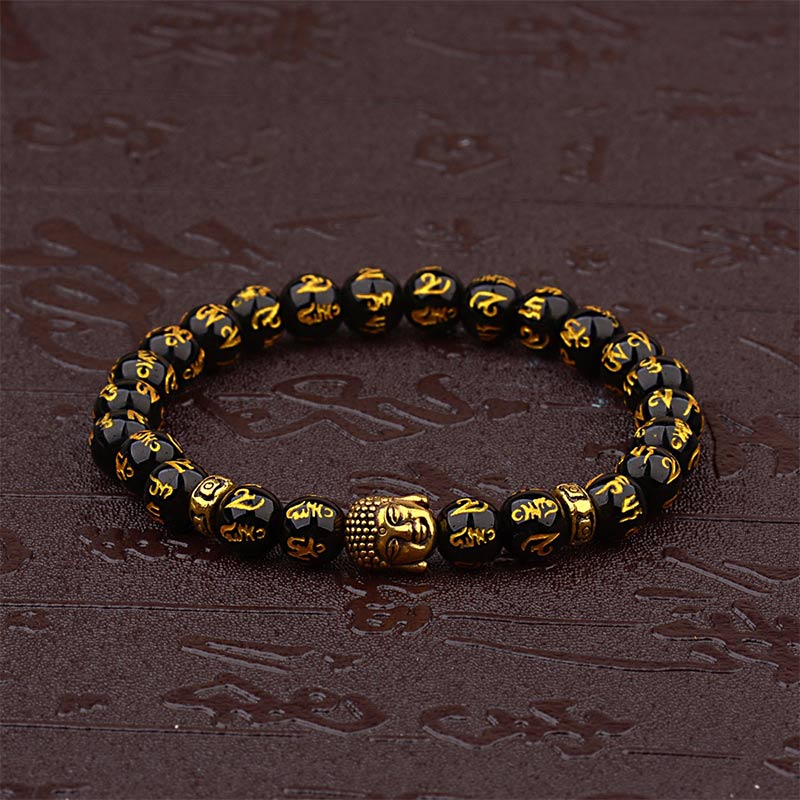 KarmaRipple's Tibetan Buddha Mantra Amulet Bracelet p4
