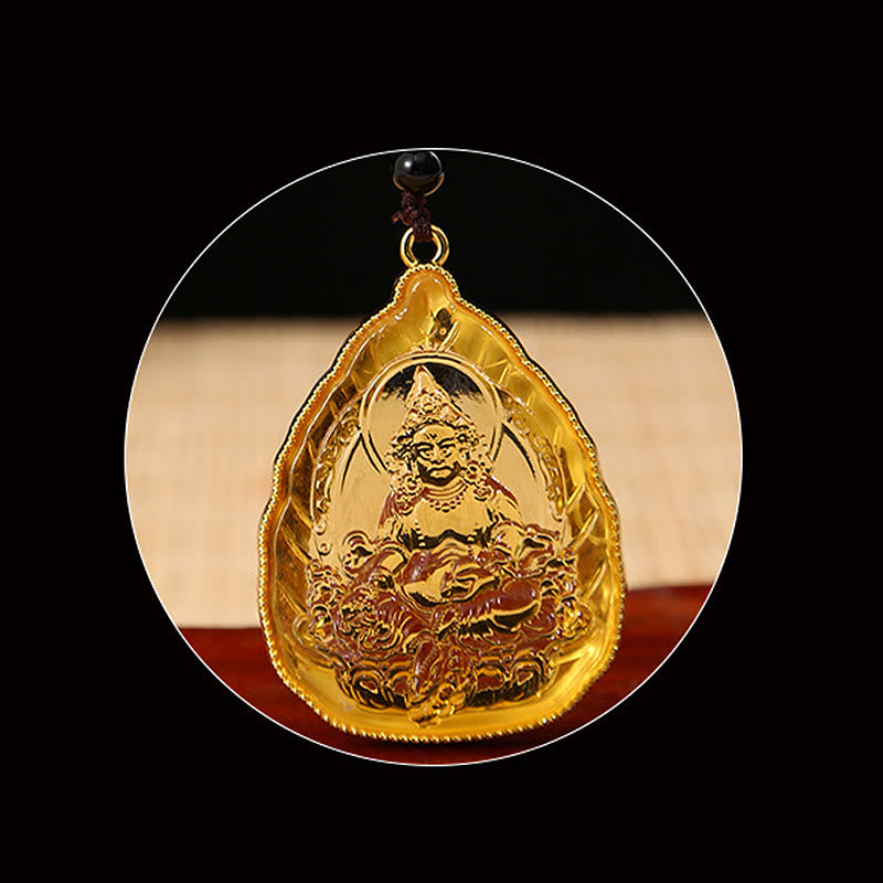 KarmaRipple's Tibetan Buddha Liuli Gemstone Serenity Pendant Necklace p8