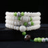 Bodhi Seed&Green Bead&Lotus / 9*7mm