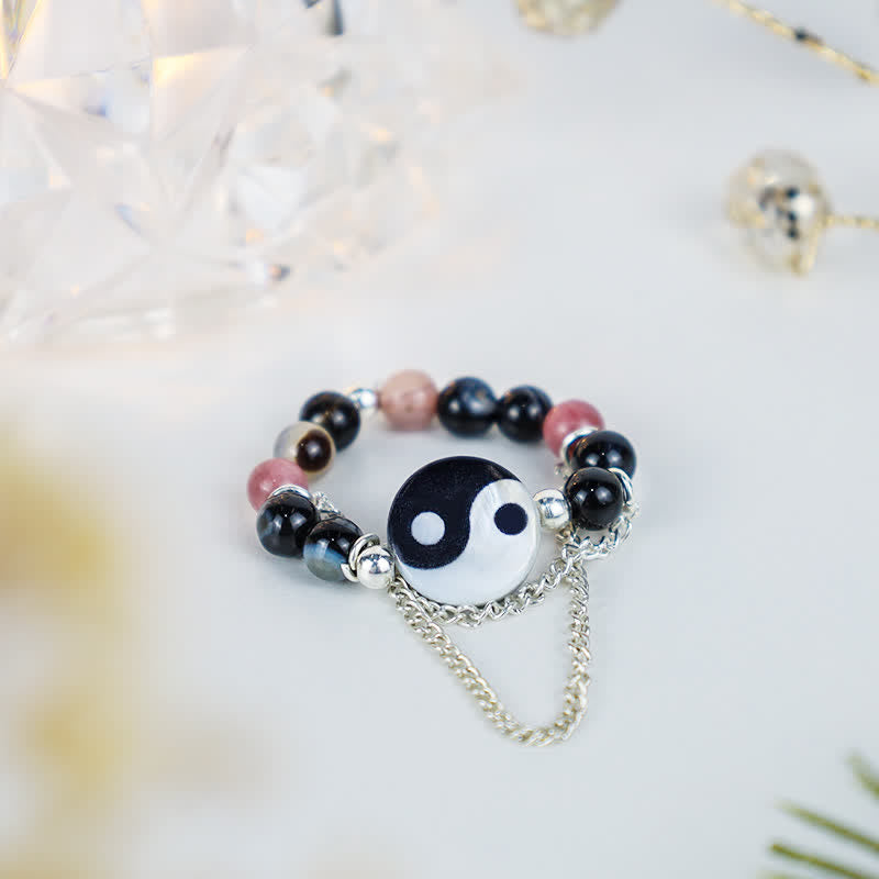 KarmaRipple's Yin Yang Symbol Balance Fortune Ring p6