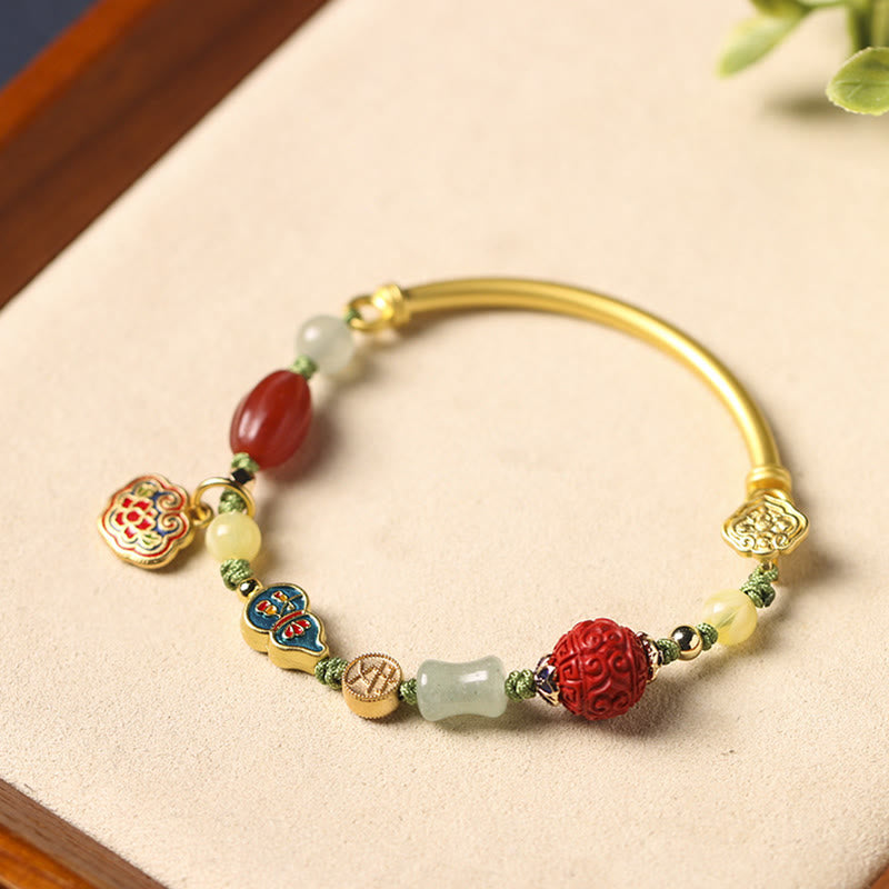 KarmaRipple's Tibetan Auspicious Clouds Fortune Happiness Wealth Fortune Bracelet p15