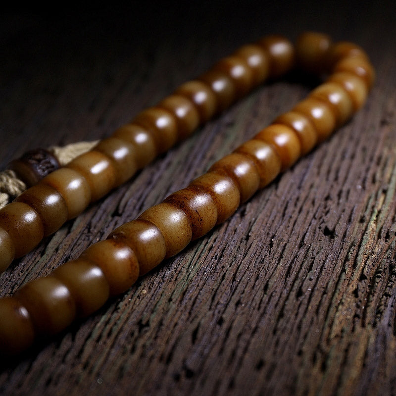 KarmaRipple's Tibetan Yak Bone Balance Strength Wrist Mala p9
