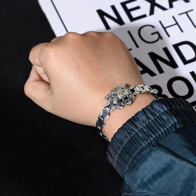 KarmaRipple's Tiger Head Design Balancing Bracelet p8