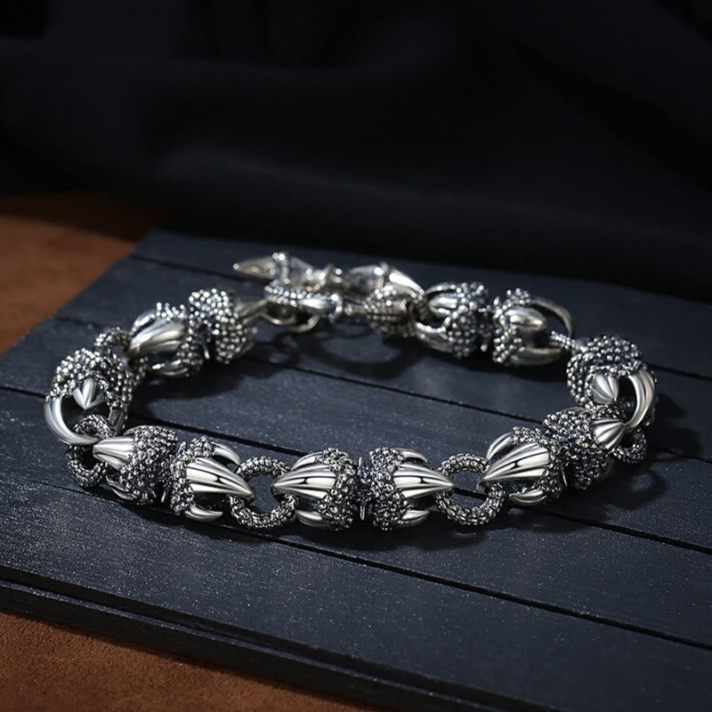 KarmaRipple's Dragon Claw Engraved Strength Protection Bracelet p11