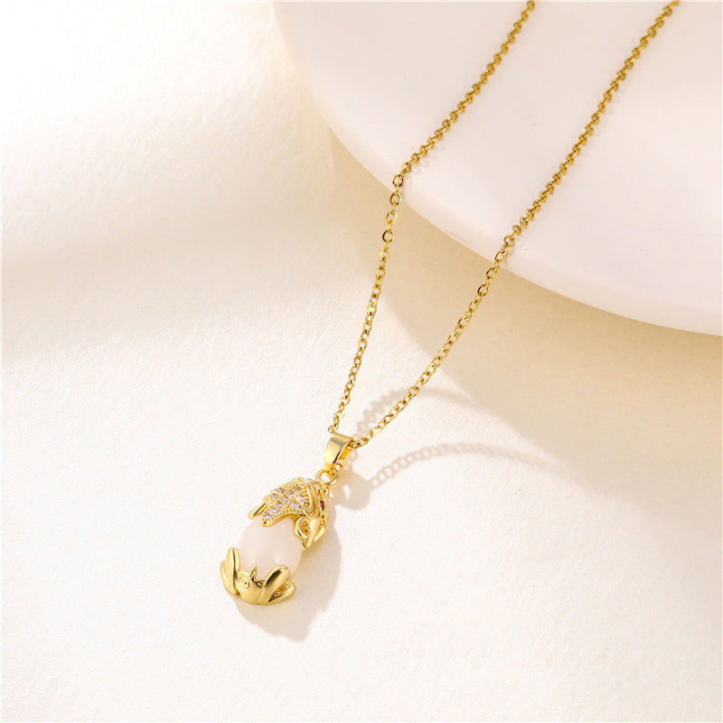 KarmaRipple's Authentic Garnet Pixiu Fortune Pendant p3