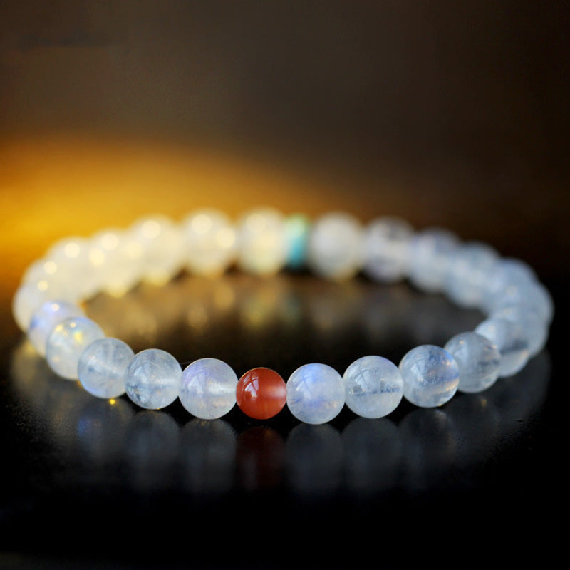 KarmaRipple's Moonstone Calm Balancing Positive Bracelet p9