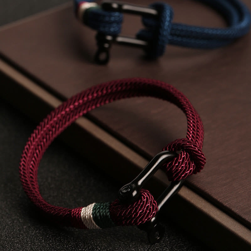 KarmaRipple's Simple Design Fortune Stainless Steel Buckle Bracelet p10