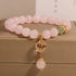 Pink CrystalWrist Circumference: 14-17cm)