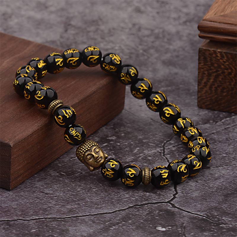 KarmaRipple's Tibetan Buddha Mantra Amulet Bracelet p8