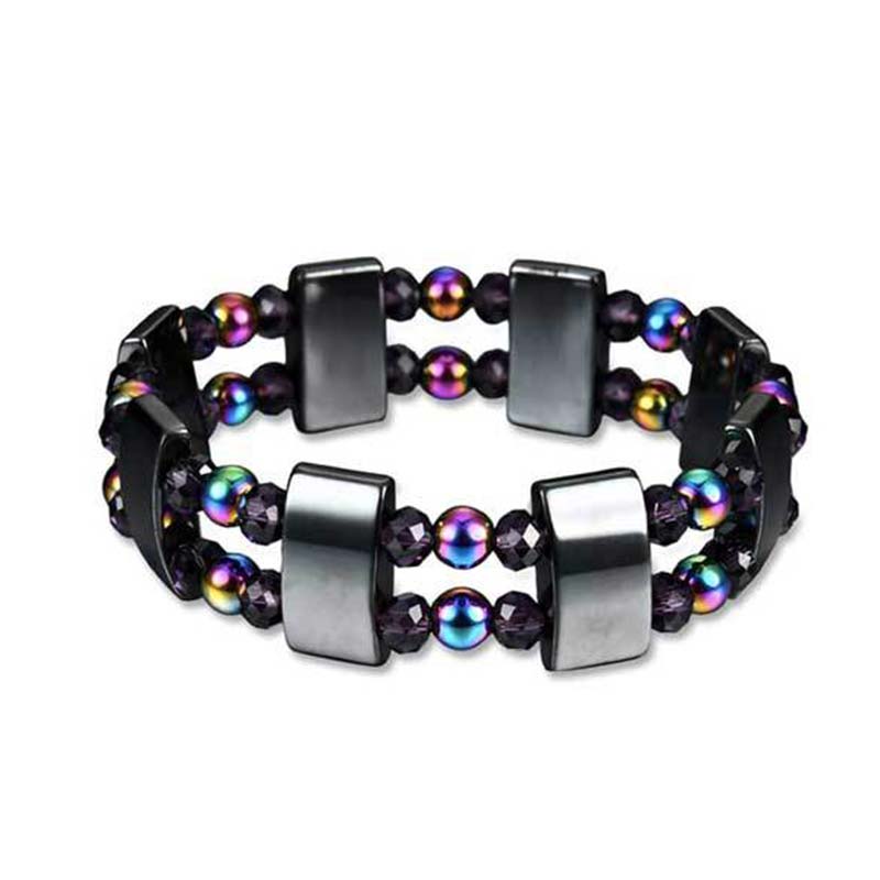 KarmaRipple's Rainbow Hematite Wellness Bracelet p7