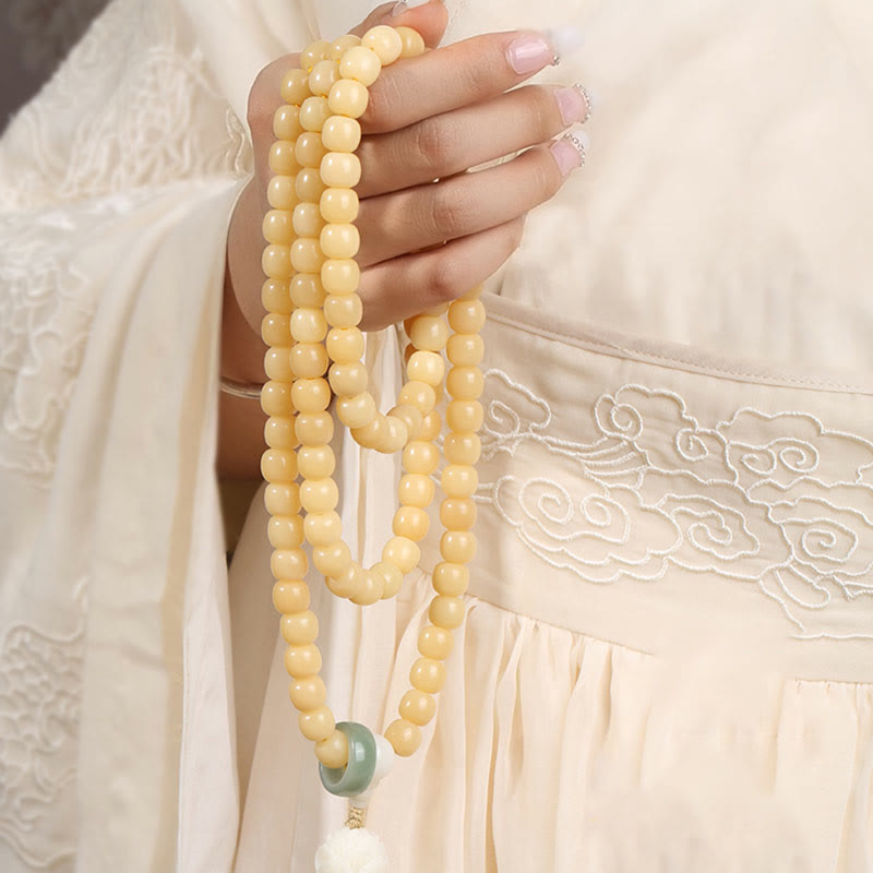 KarmaRipple's Authentic Bodhi Seed Lotus Dzi Bead Peace Balance Talisman Bracelet p11