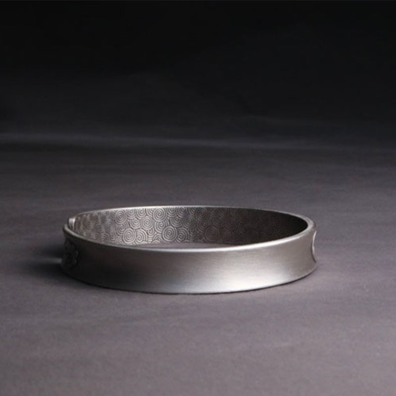 KarmaRipple's 999 Sterling Silver Yin Yang Auspicious Clouds Balance Balance Bracelet p7