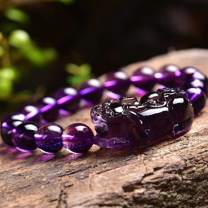 KarmaRipple's Feng Shui Amethyst Fortune Wealth Bracelet p8
