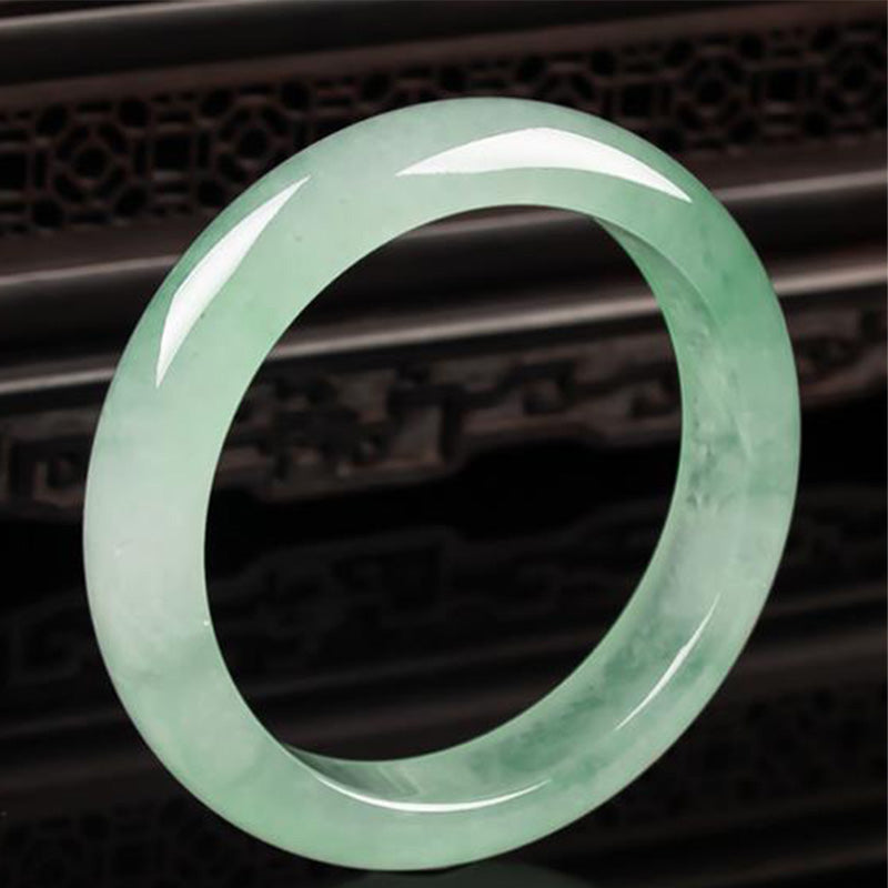 KarmaRipple's Jade Protection Balancing Bangle Bracelet p5