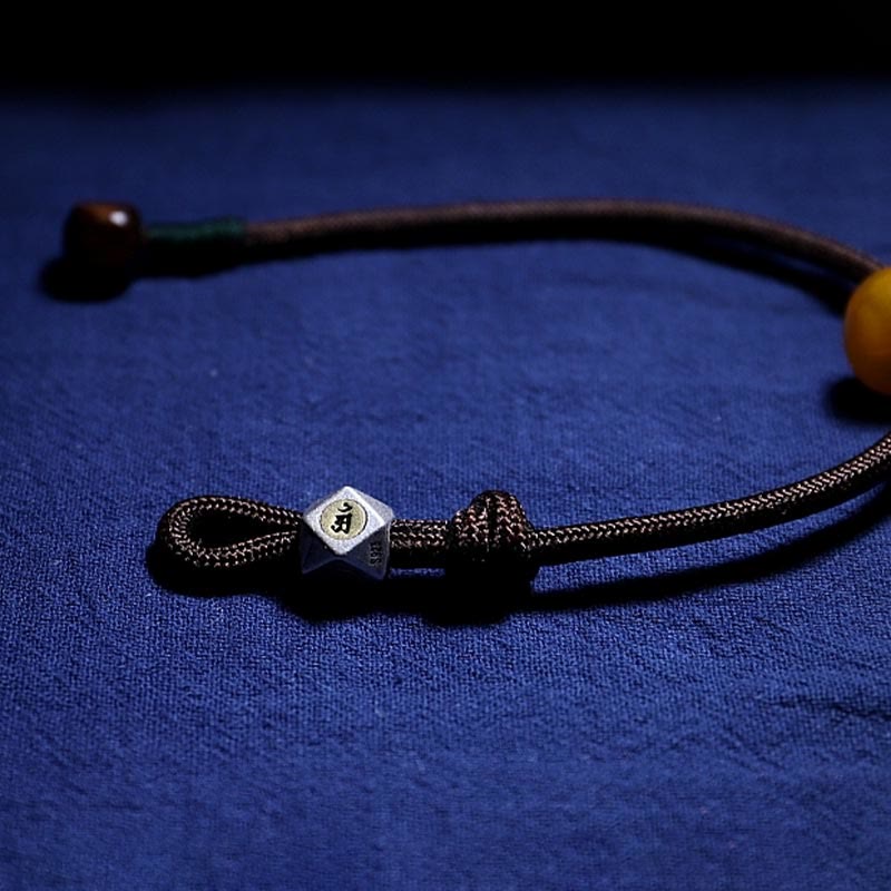 KarmaRipple's 925 Sterling Silver Chinese Zodiac Natal Buddha Authentic Amber Clear Anxiety Bracelet p6