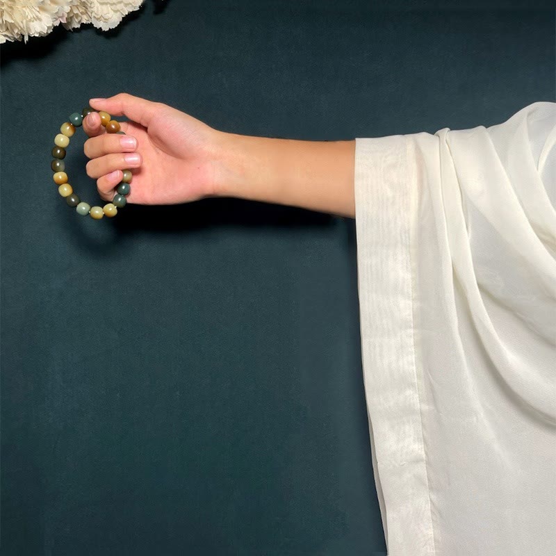 KarmaRipple's 108 Mala Beadwork Bodhi Seed Peace Wisdom Bracelet Wrist Mala Pocket Mala p5