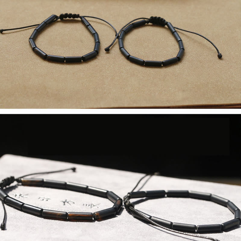 KarmaRipple's Black Onyx Bead Support Protection Bracelet p8