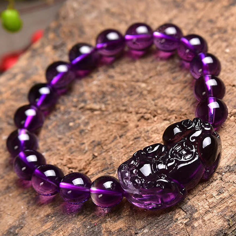 KarmaRipple's Feng Shui Amethyst Fortune Wealth Bracelet p2
