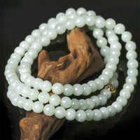 KarmaRipple's 108 Beadwork Jade Fortune Bracelet Mala