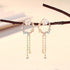 Rose Gold Earrings(925 Sterling Silver Posts)