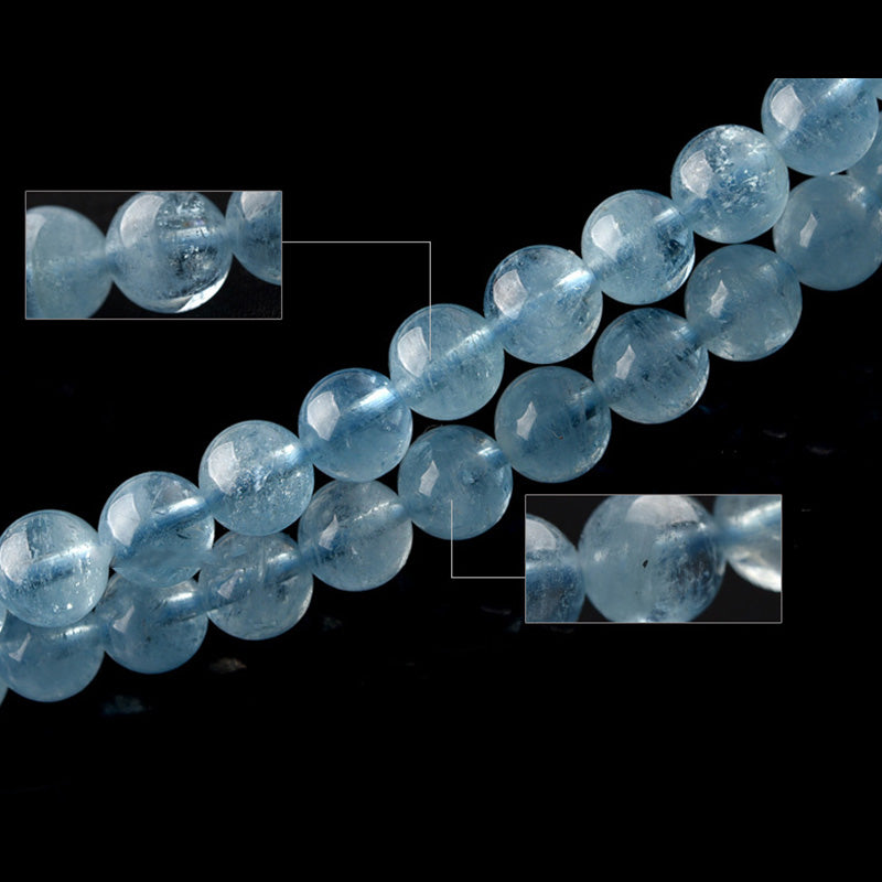 KarmaRipple's Authentic Aquamarine Peace Balancing Bracelet p12