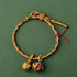 Yellow Colorful Zongzi Golden Ball&Red String / Children(Wrist Circumference 13-15cm)