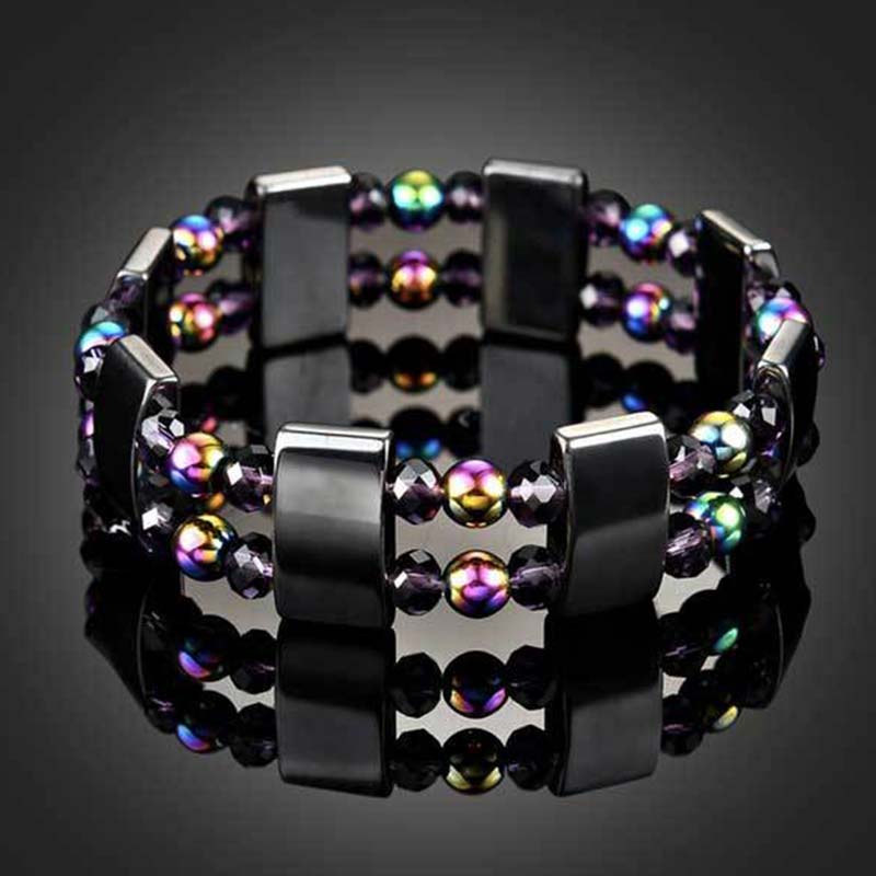 KarmaRipple's Rainbow Hematite Wellness Bracelet p10