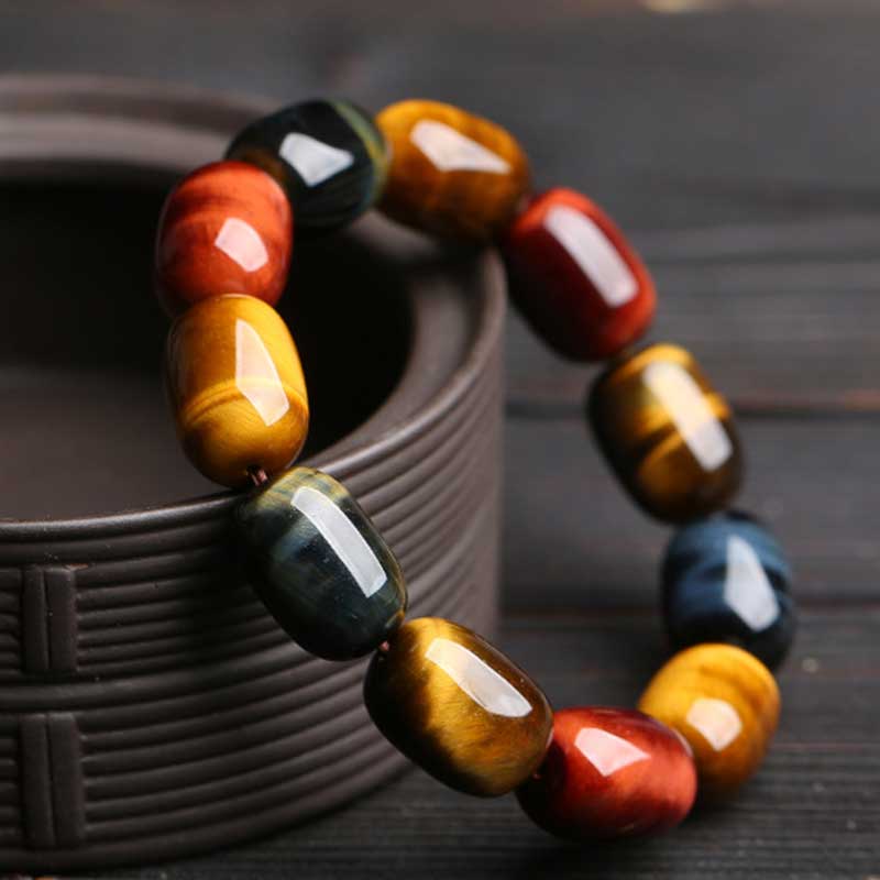 KarmaRipple's Authentic Tiger Eye Balancing Protection Bracelet p2
