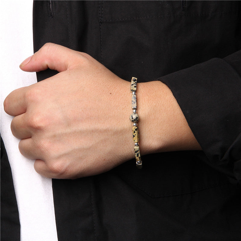 KarmaRipple's Authentic Gemstone Amethyst Tiger Eye Spiritual Balance Bracelet p16