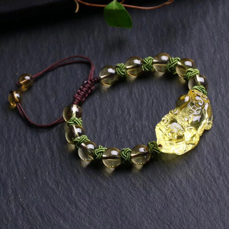 KarmaRipple's Authentic Citrine Pixiu Wealth Protection Bracelet p8