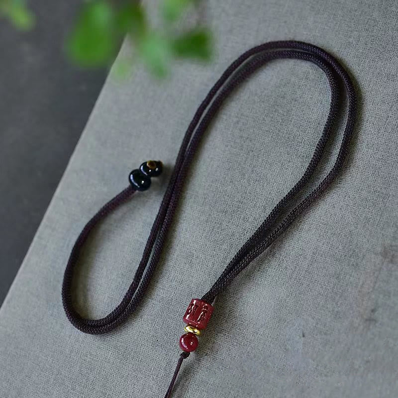 KarmaRipple's Koi Fish Peace Buckle Bronze Wealth Fortune Pendant Necklace p8