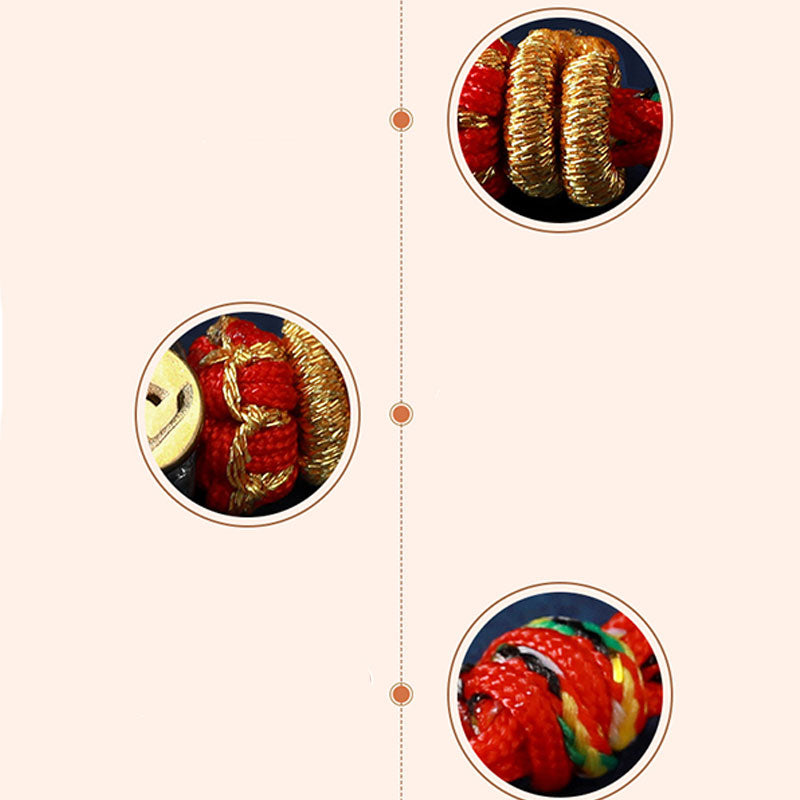 KarmaRipple's Chinese Zodiac Natal Buddha Silver Fortune Woven String Bracelet p13