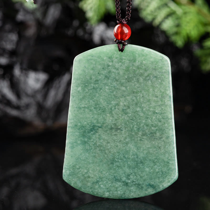 KarmaRipple's Authentic Jade Chinese Zodiac Dragon Sea Fortune String Pendant Necklace p8
