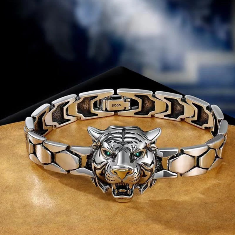 KarmaRipple's Tiger Head Design Balancing Bracelet p17