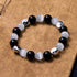 Black Obsidian&Cat's Eye(Wrist Circumference 14-15cm)