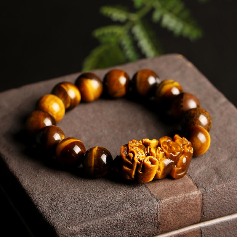 KarmaRipple's Authentic Tiger Eye Wealth Bracelet p3