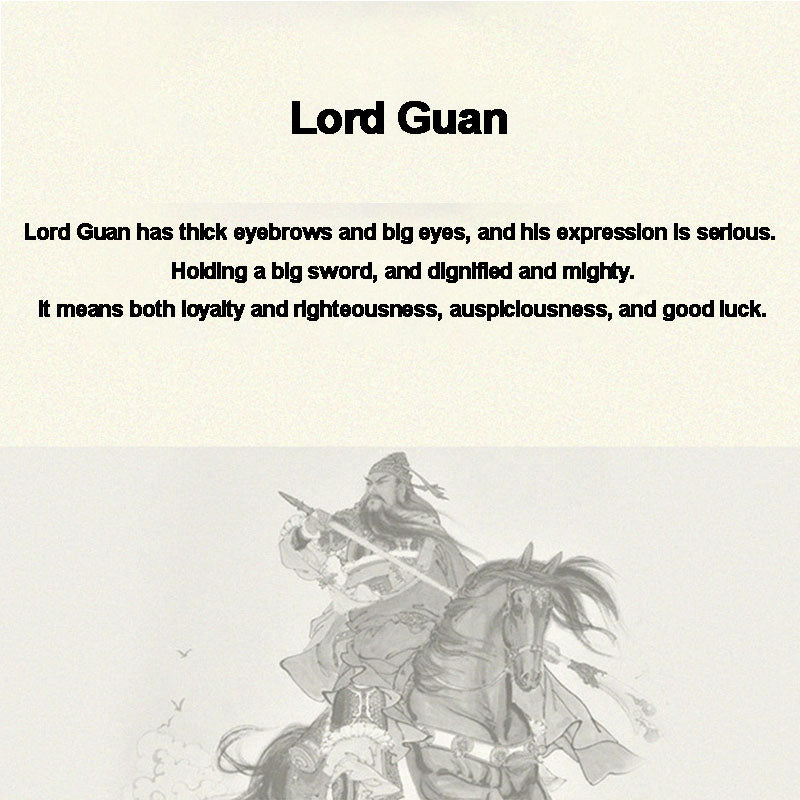 KarmaRipple's Authentic Jade Guan Gong Amulet Wealth Pendant Necklace p9