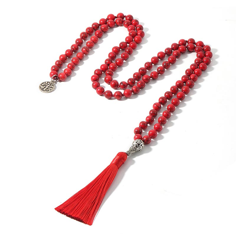 KarmaRipple's 108 Mala Beadwork Prayer Yoga Meditation Pendant p12