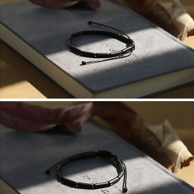 KarmaRipple's Black Onyx Bead Support Protection Bracelet p7