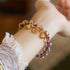 Purple Liuli Glass Bead(Wrist Circumference 14-16cm)