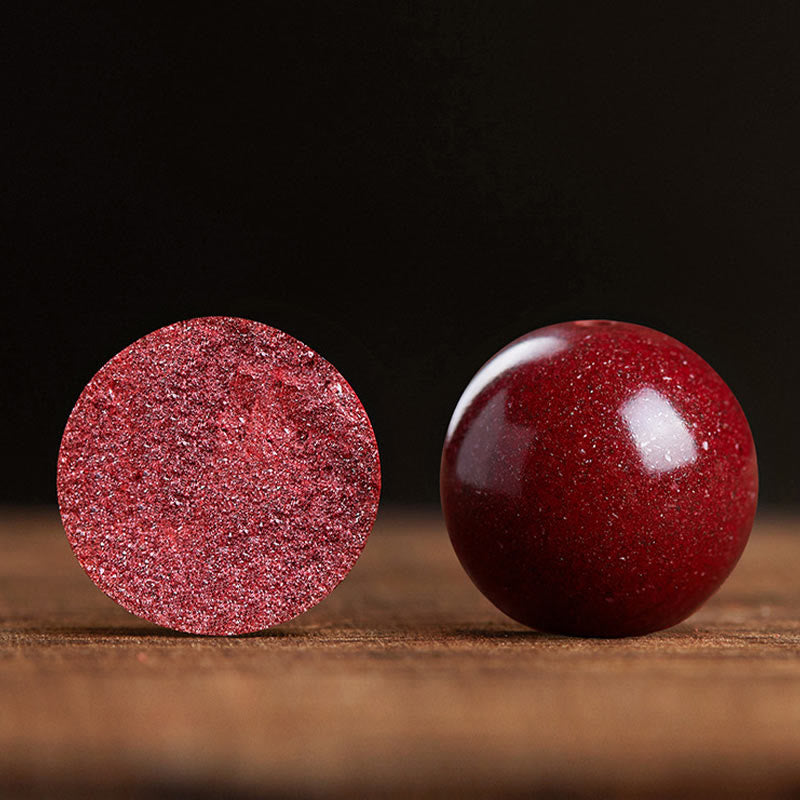 KarmaRipple's 925 Sterling Silver Cinnabar Fu Character Blessing Bracelet p11