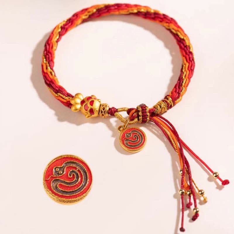 KarmaRipple's Chinese Zodiac Handmade Koi Fish String Protection Reincarnation Weave Braid Bracelet p6