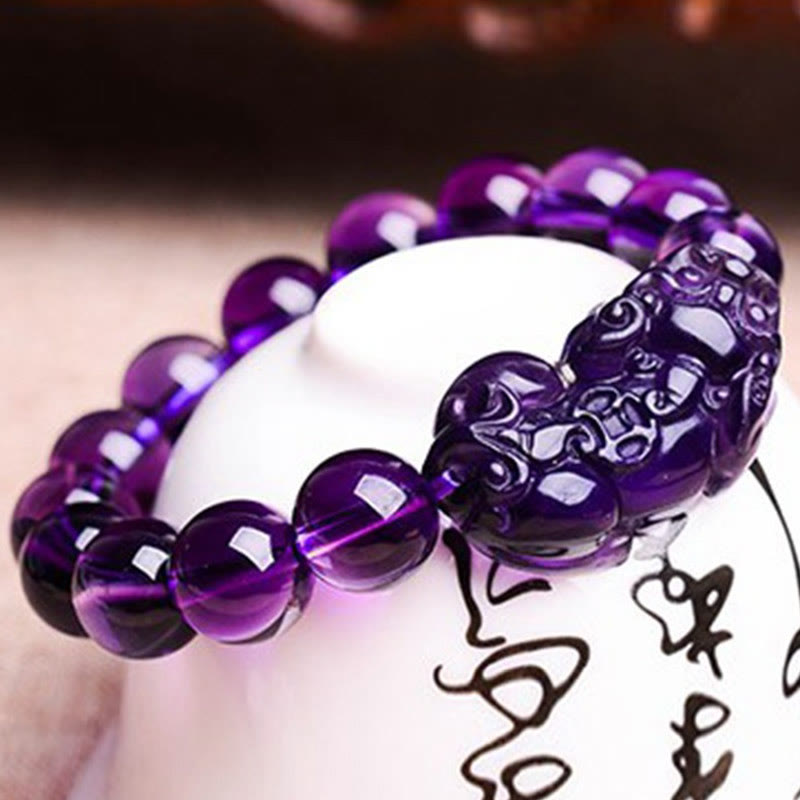 KarmaRipple's Feng Shui Amethyst Fortune Wealth Bracelet p4