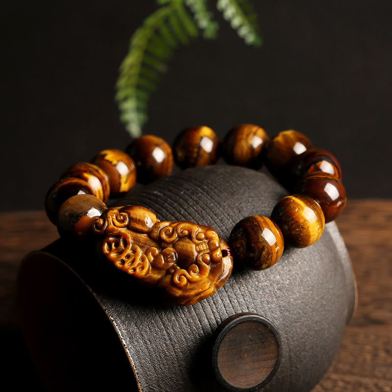 KarmaRipple's Authentic Tiger Eye Wealth Bracelet p4