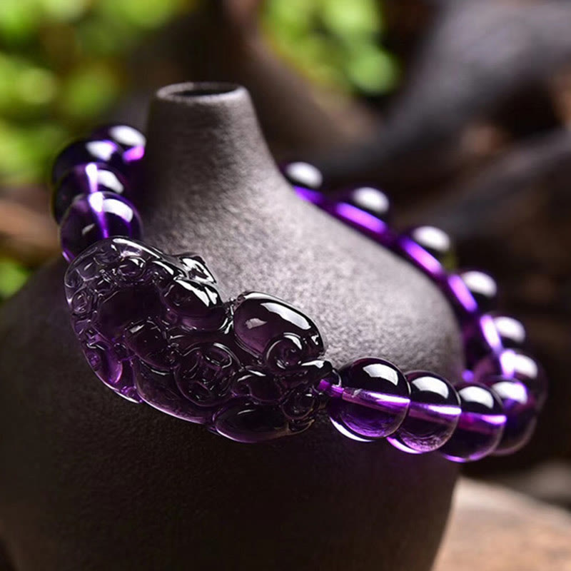 KarmaRipple's Feng Shui Amethyst Fortune Wealth Bracelet p5