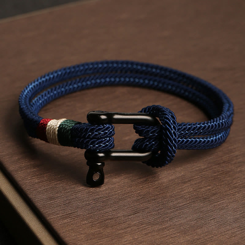 KarmaRipple's Simple Design Fortune Stainless Steel Buckle Bracelet p23