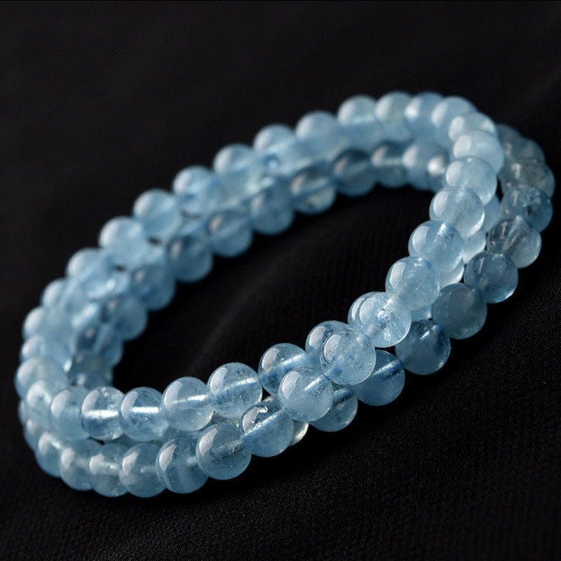 KarmaRipple's Authentic Aquamarine Peace Balancing Bracelet p19